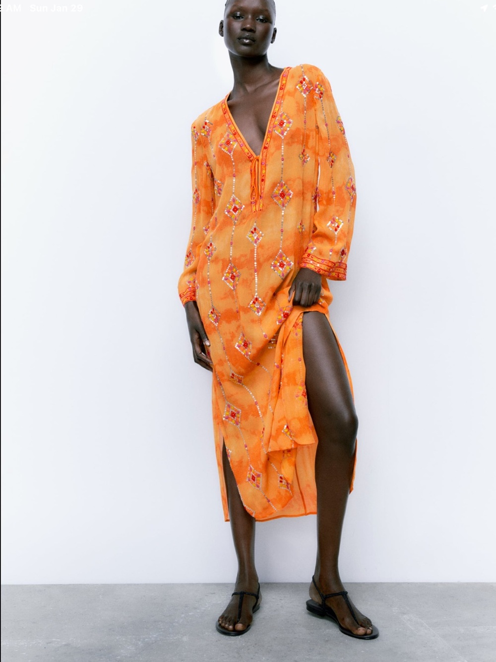 Zara shimmery tunic dress limited edition - Picture 12 of 15